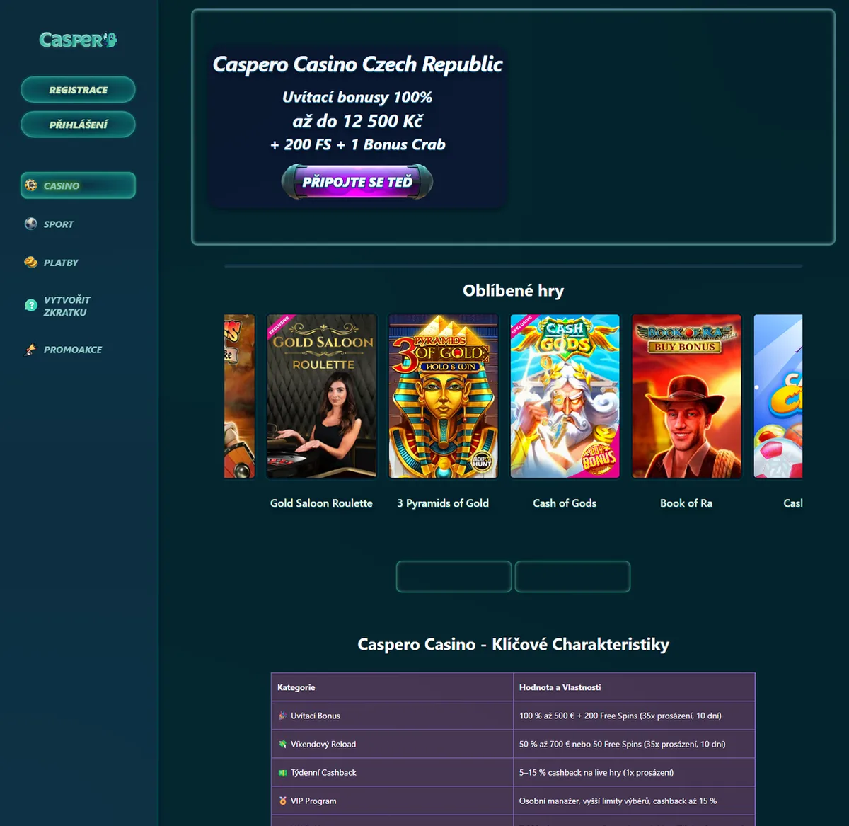 Caspero Casino