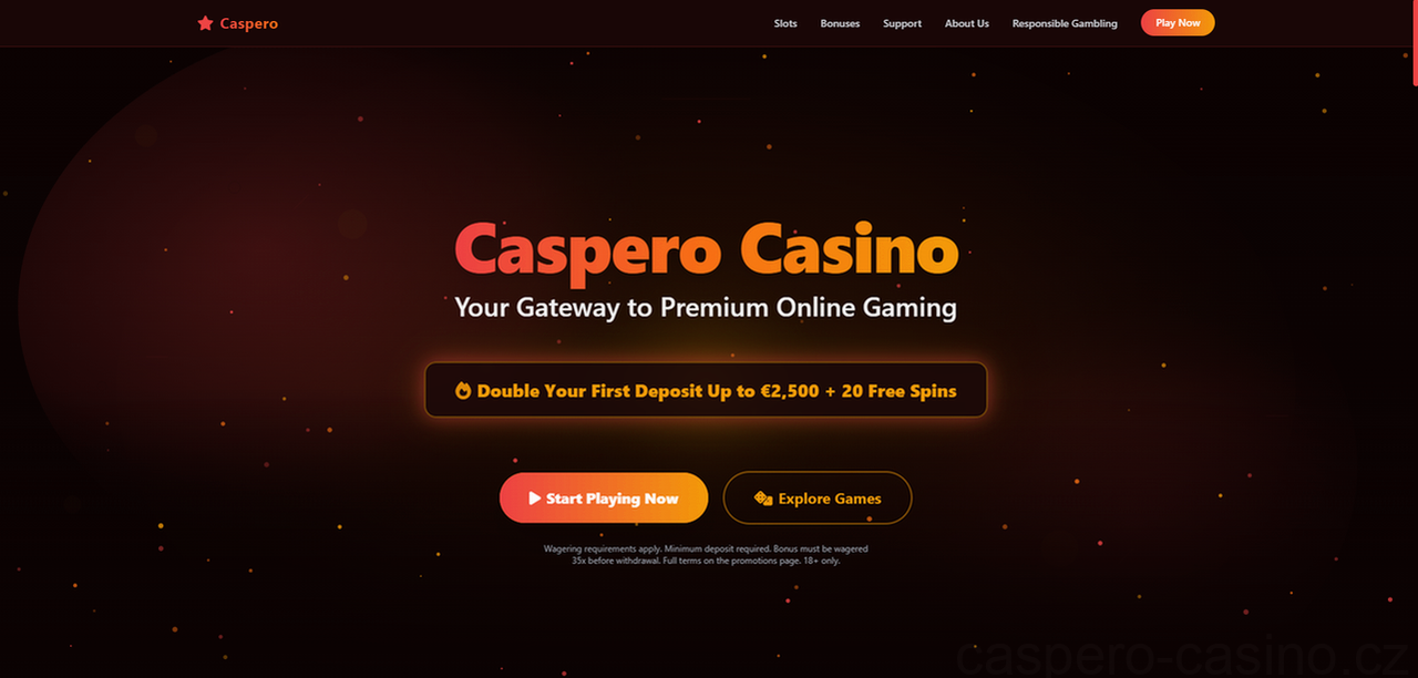 Caspero Casino – Komplexní Recenze 2026 Casino