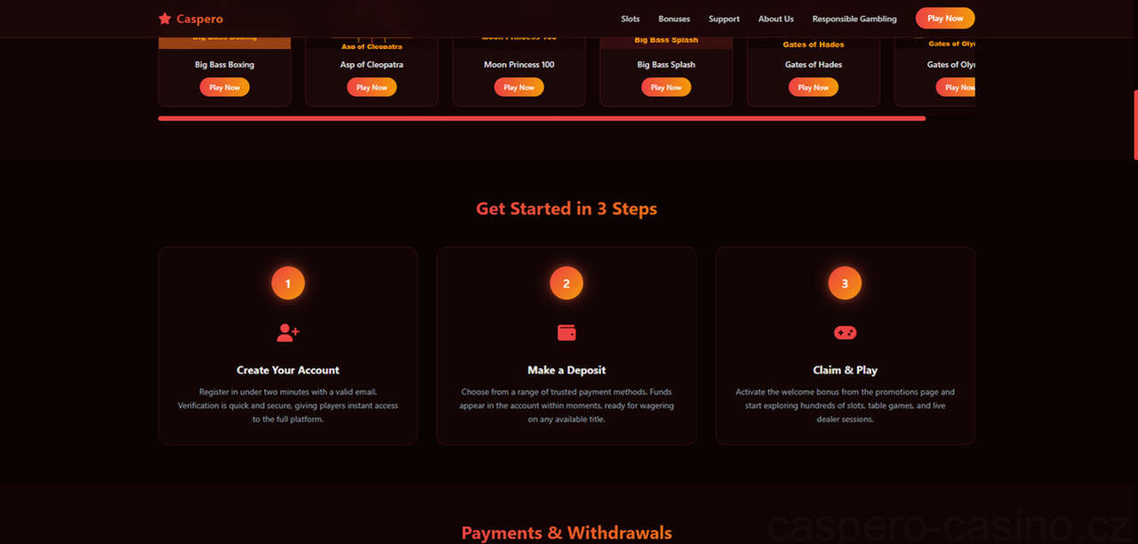 Caspero Casino – Komplexní Recenze 2026 Casino